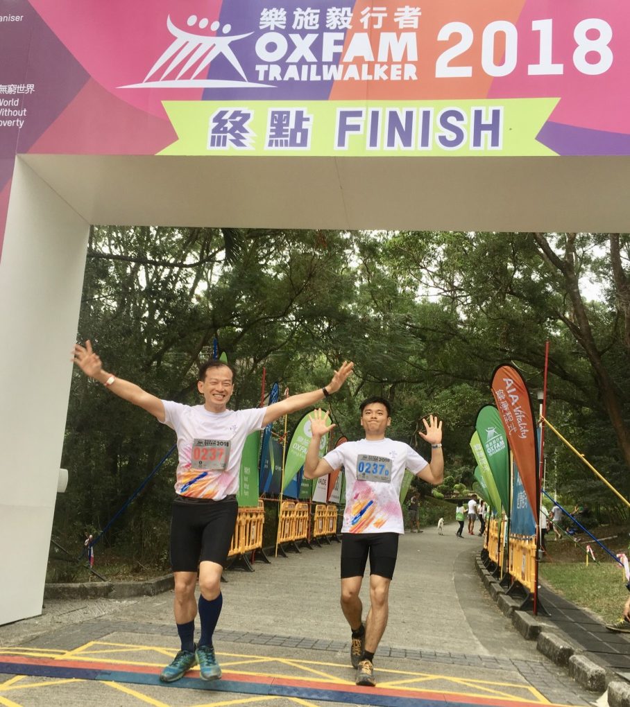 Oxfam Trailwalker 2018